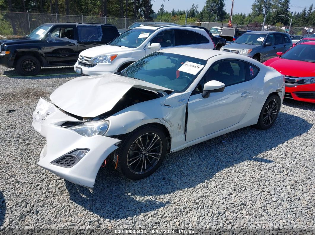 2014 SCION FR-S White  Gasoline JF1ZNAA18E9701917 photo #3