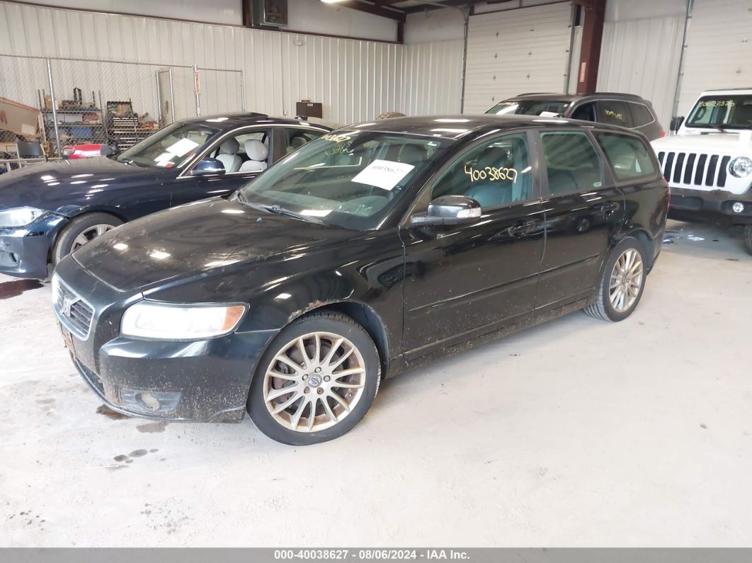 2010 VOLVO V50 2.4I Black  Gasoline YV1382MWXA2572435 photo #3