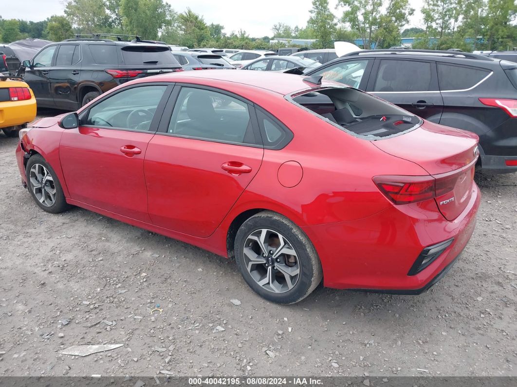 2021 KIA FORTE LXS Red  Gasoline 3KPF24AD3ME352581 photo #4