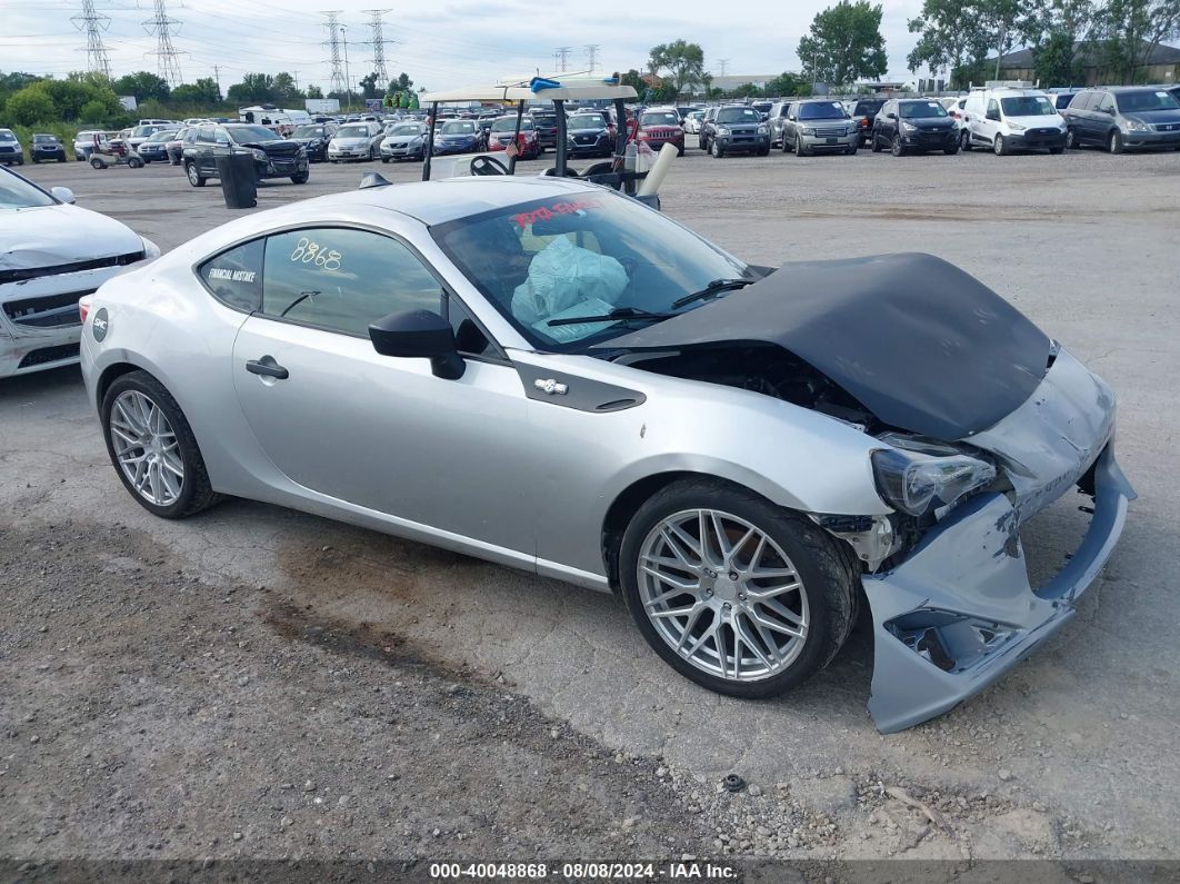 2013 SCION FR-S Silver  Gasoline JF1ZNAA11D2705816 photo #1