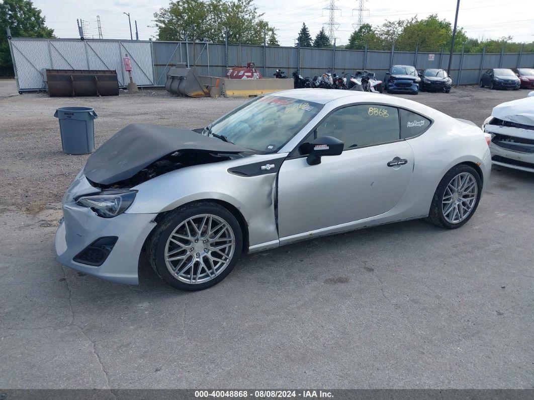 2013 SCION FR-S Silver  Gasoline JF1ZNAA11D2705816 photo #3