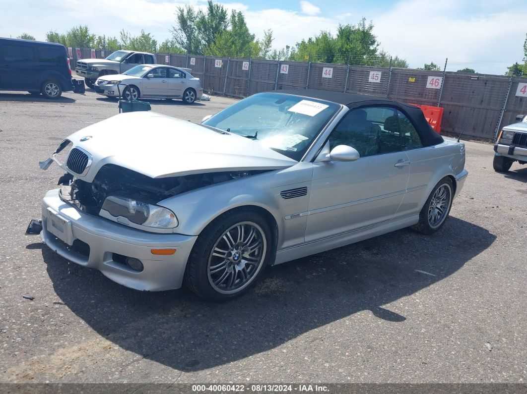 2004 BMW M3 Silver  Gasoline WBSBR93414PK07097 photo #3