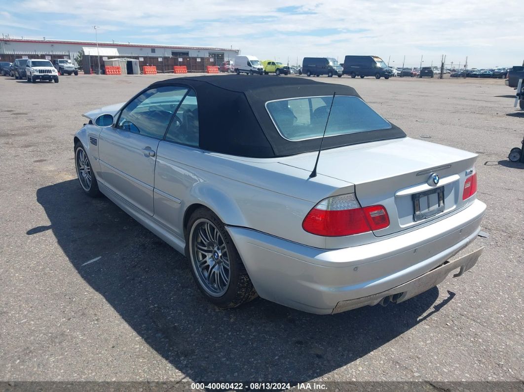 2004 BMW M3 Silver  Gasoline WBSBR93414PK07097 photo #4