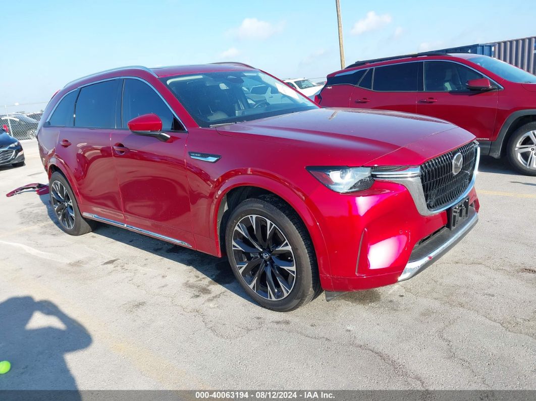 2024 MAZDA CX-90 3.3 TURBO S Red  Gasoline JM3KK1HC5R1124660 photo #1