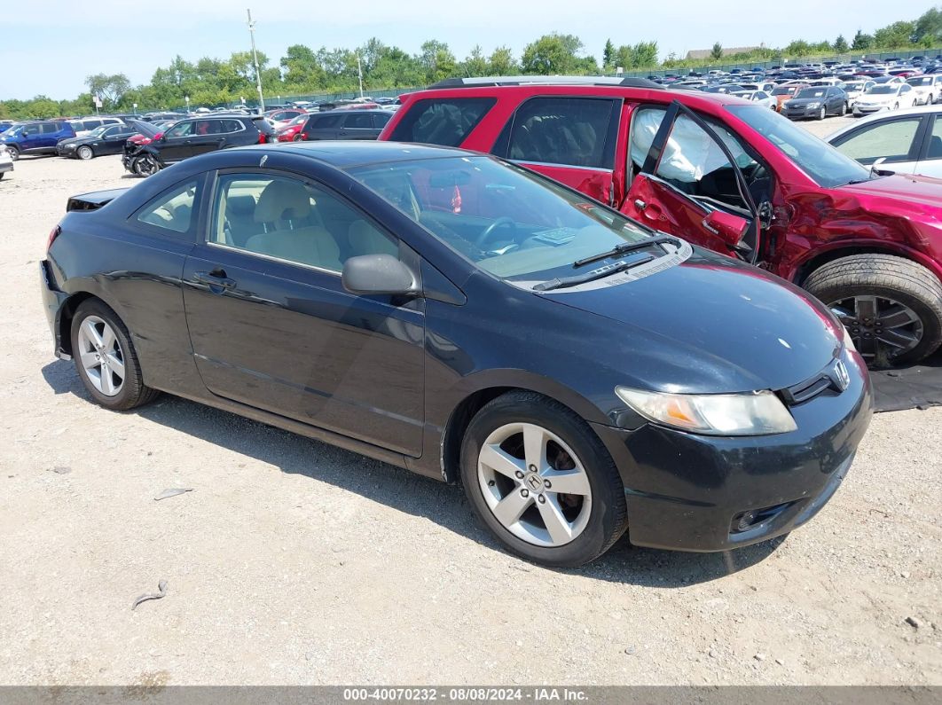 2006 HONDA CIVIC EX Black  gas 2HGFG12806H540646 photo #1