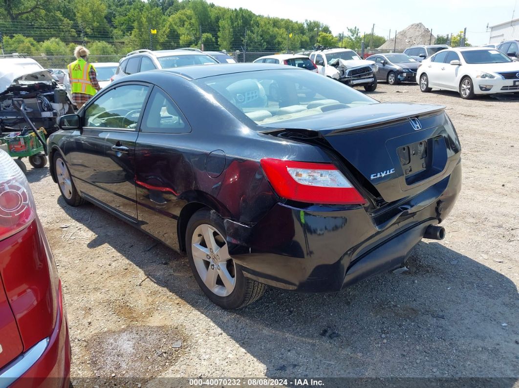 2006 HONDA CIVIC EX Black  gas 2HGFG12806H540646 photo #4