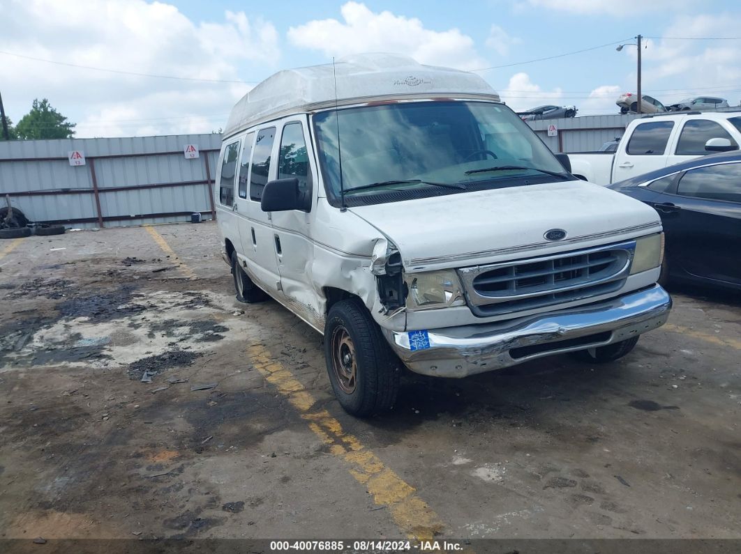 2001 FORD E-150 RECREATIONAL White  Gasoline 1FDRE14L71HA35328 photo #1