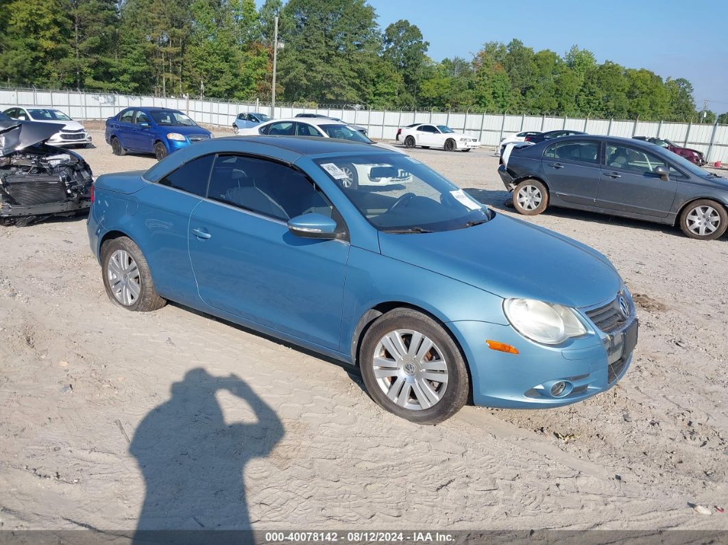 2009 VOLKSWAGEN EOS KOMFORT Blue  Gasoline WVWBA71F49V005932 photo #1