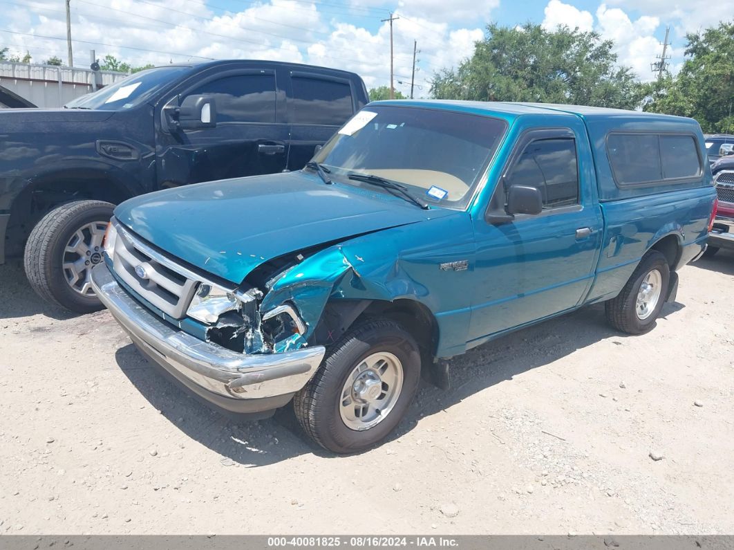 1996 FORD RANGER Green  Gasoline 1FTCR10A1TUD89505 photo #3