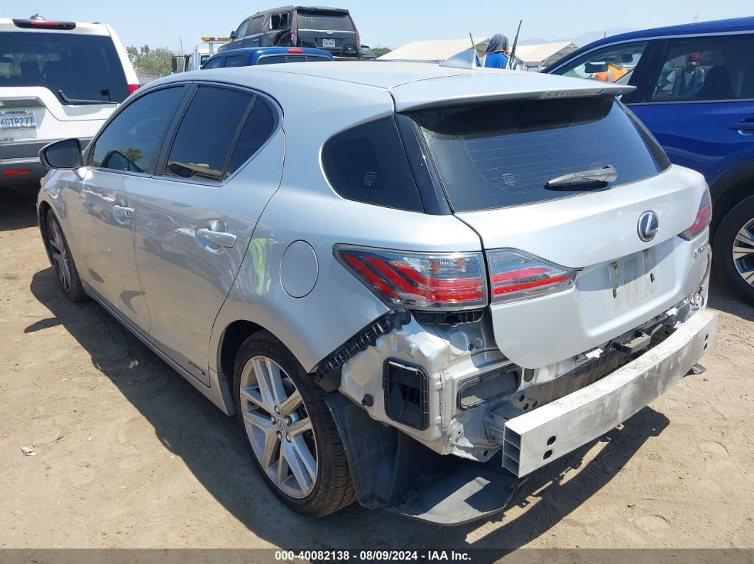 2015 LEXUS CT 200H Gray  Hybrid JTHKD5BH9F2233075 photo #4