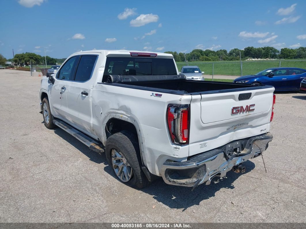 2020 GMC SIERRA 1500 4WD  SHORT BOX SLT White  Gasoline 3GTU9DEDXLG234608 photo #4