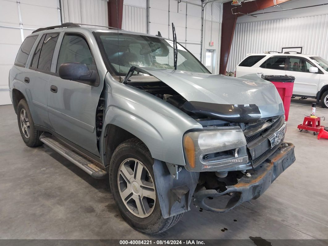 2006 CHEVROLET TRAILBLAZER LS Blue  Gasoline 1GNDT13S962313855 photo #1