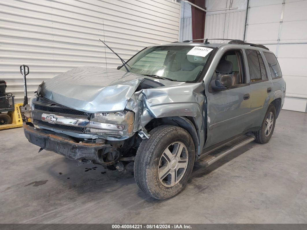 2006 CHEVROLET TRAILBLAZER LS Blue  Gasoline 1GNDT13S962313855 photo #3