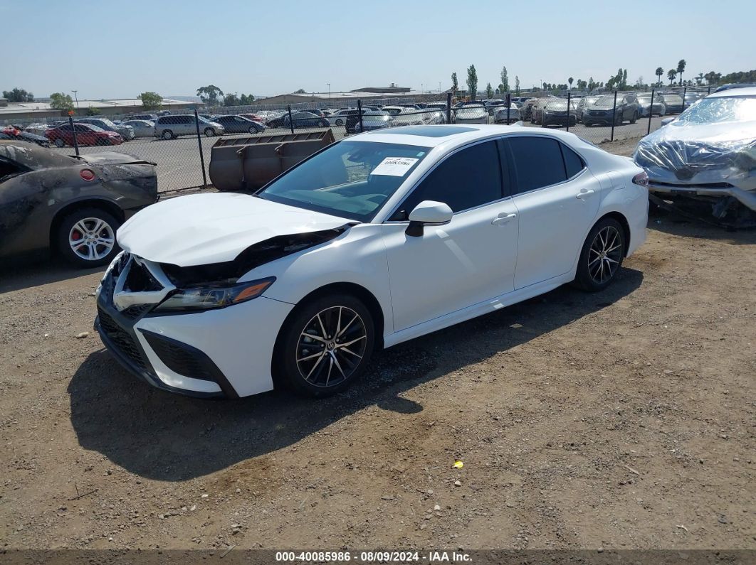 2023 TOYOTA CAMRY SE White  Gasoline 4T1T11AK7PU837374 photo #3