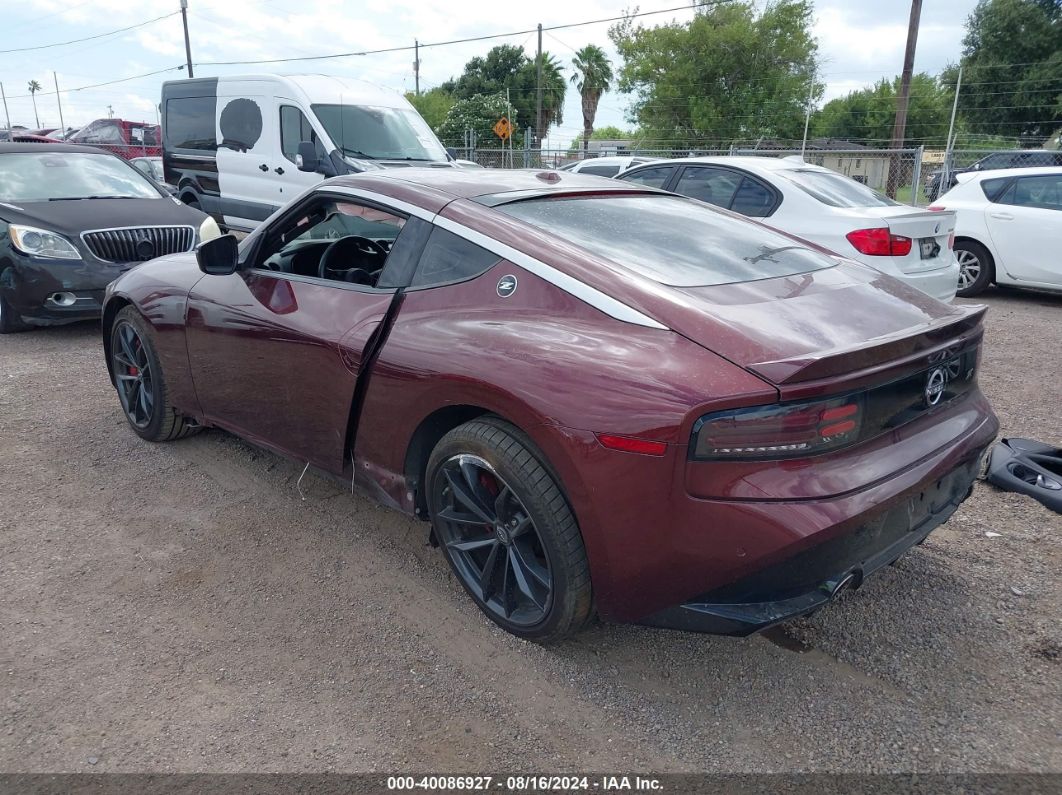 2023 NISSAN Z PERFORMANCE MANUAL Maroon  Gasoline JN1BZ4BHXPM311062 photo #4