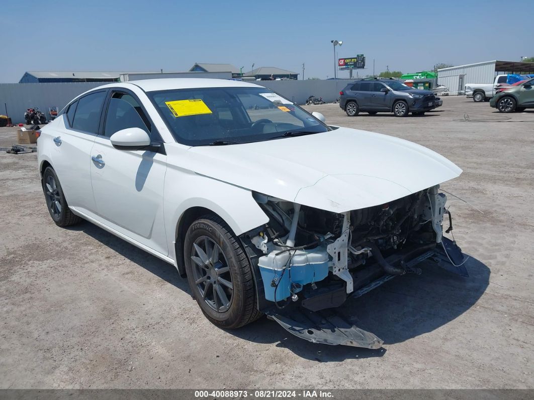 2020 NISSAN ALTIMA S FWD White  Gasoline 1N4BL4BV7LN305511 photo #1