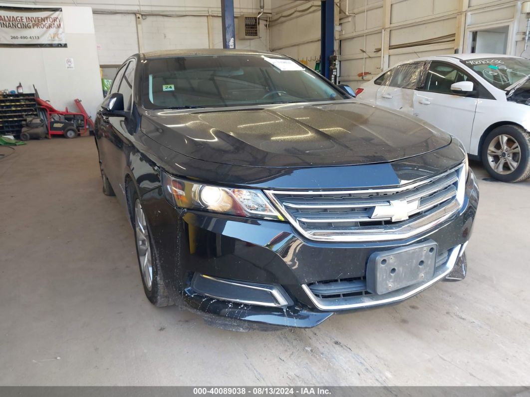 2017 CHEVROLET IMPALA 1LT Black  Gasoline 1G1105SA0HU172632 photo #1