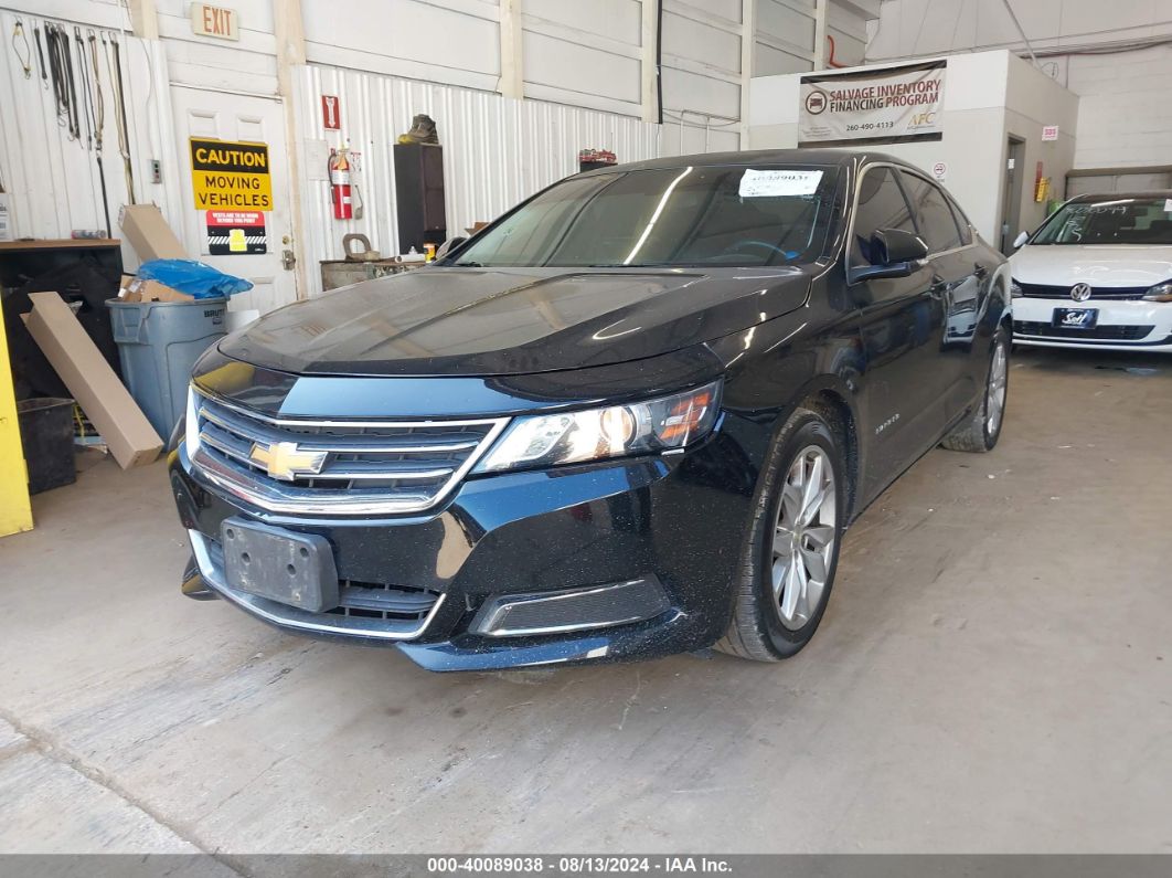 2017 CHEVROLET IMPALA 1LT Black  Gasoline 1G1105SA0HU172632 photo #3