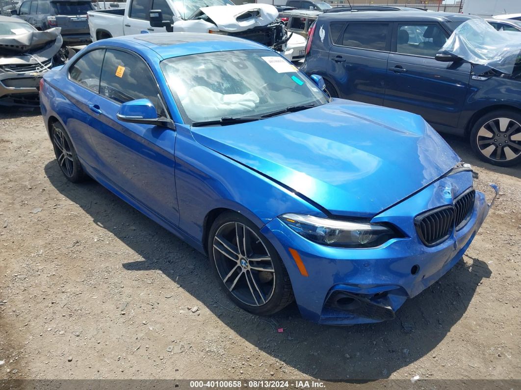 2020 BMW 230I XDRIVE Blue  Gasoline WBA2J3C07L7E76924 photo #1