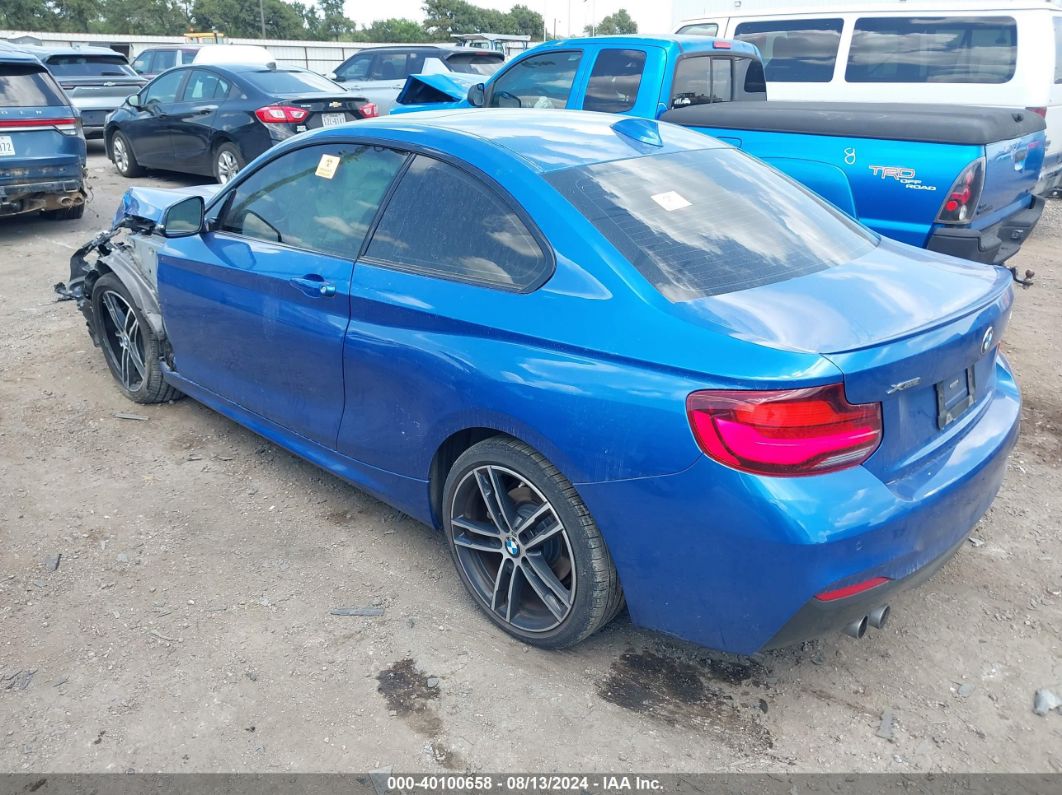 2020 BMW 230I XDRIVE Blue  Gasoline WBA2J3C07L7E76924 photo #4