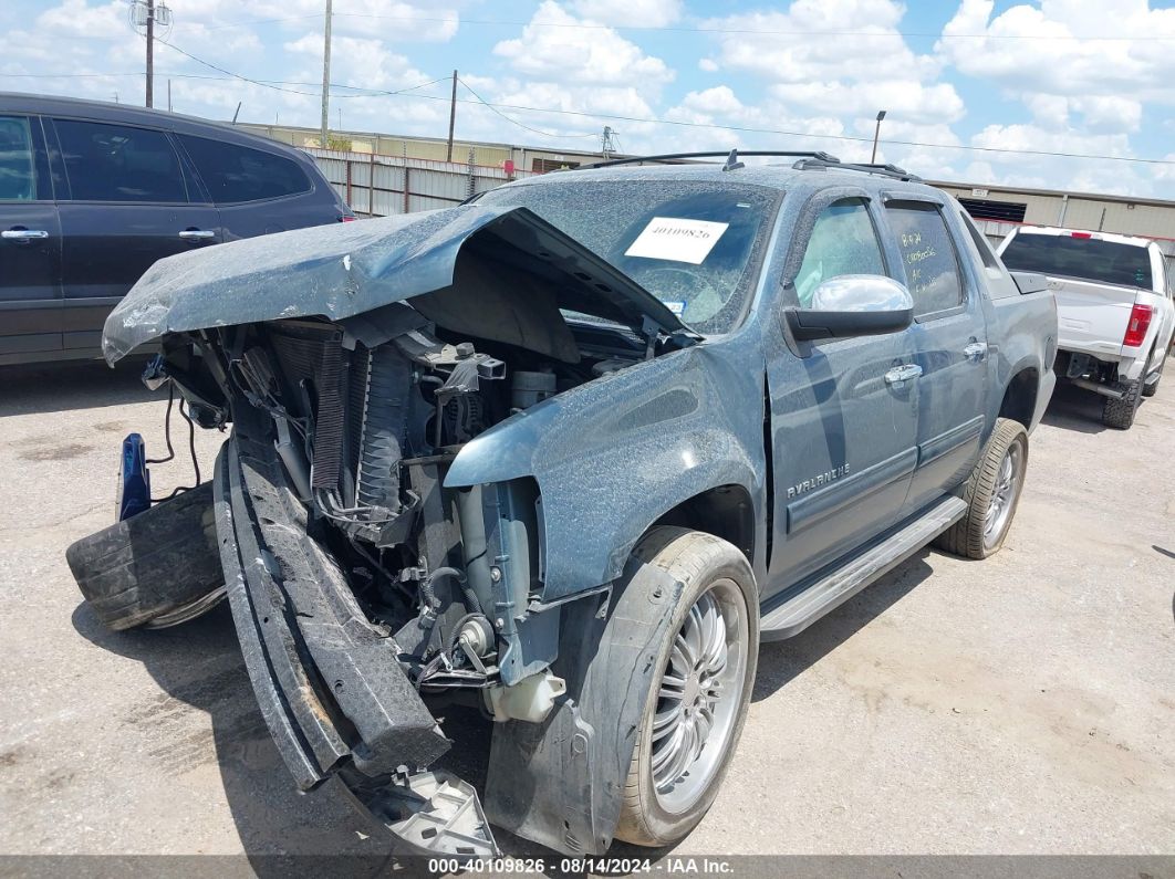 2012 CHEVROLET AVALANCHE 1500 LT1 Black  Flexible Fuel 3GNMCFE08CG138333 photo #3