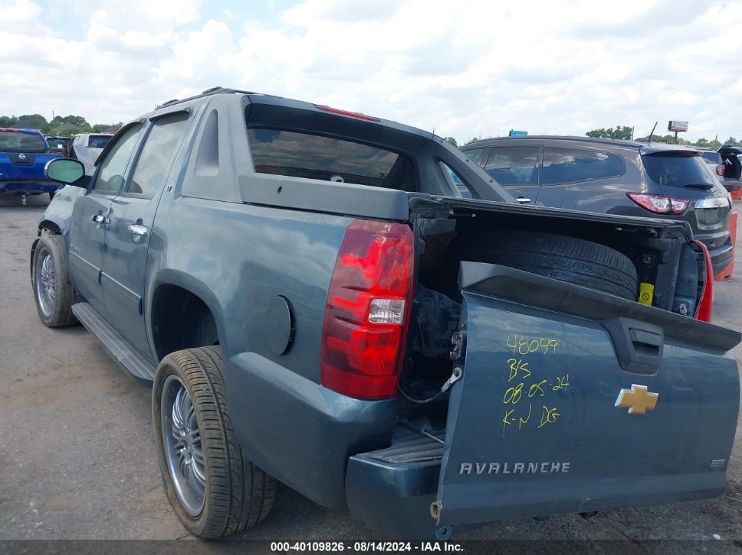 2012 CHEVROLET AVALANCHE 1500 LT1 Black  Flexible Fuel 3GNMCFE08CG138333 photo #4