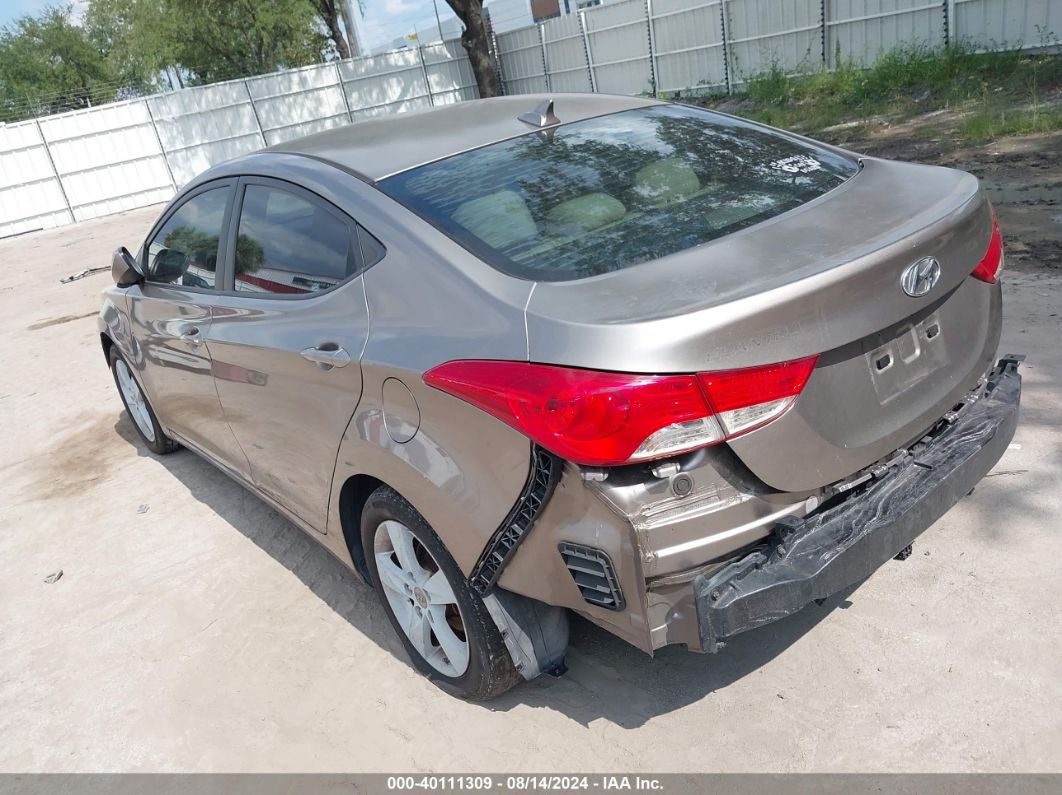 2011 HYUNDAI ELANTRA GLS Gray  Gasoline 5NPDH4AE3BH006540 photo #4