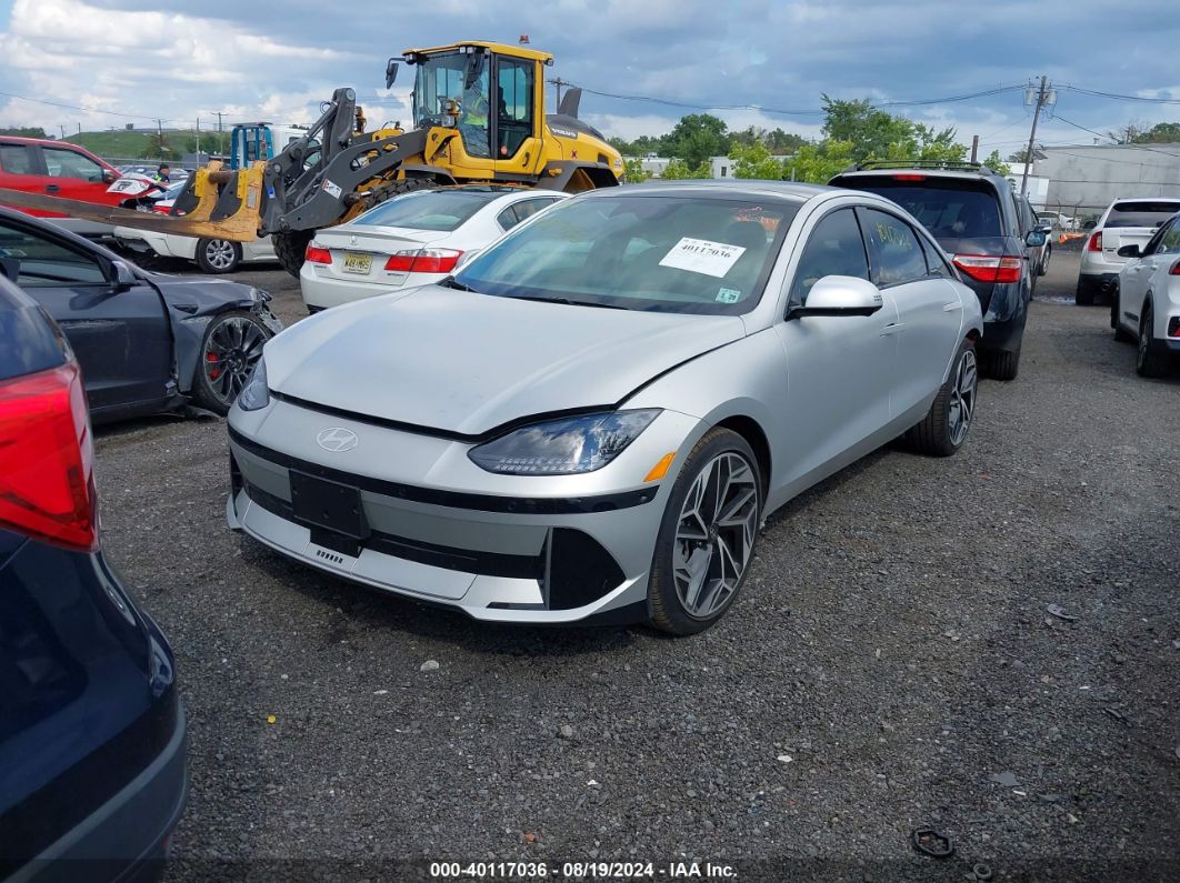 2024 HYUNDAI IONIQ 6 LIMITED Silver  Electric KMHM54AC1RA062920 photo #3