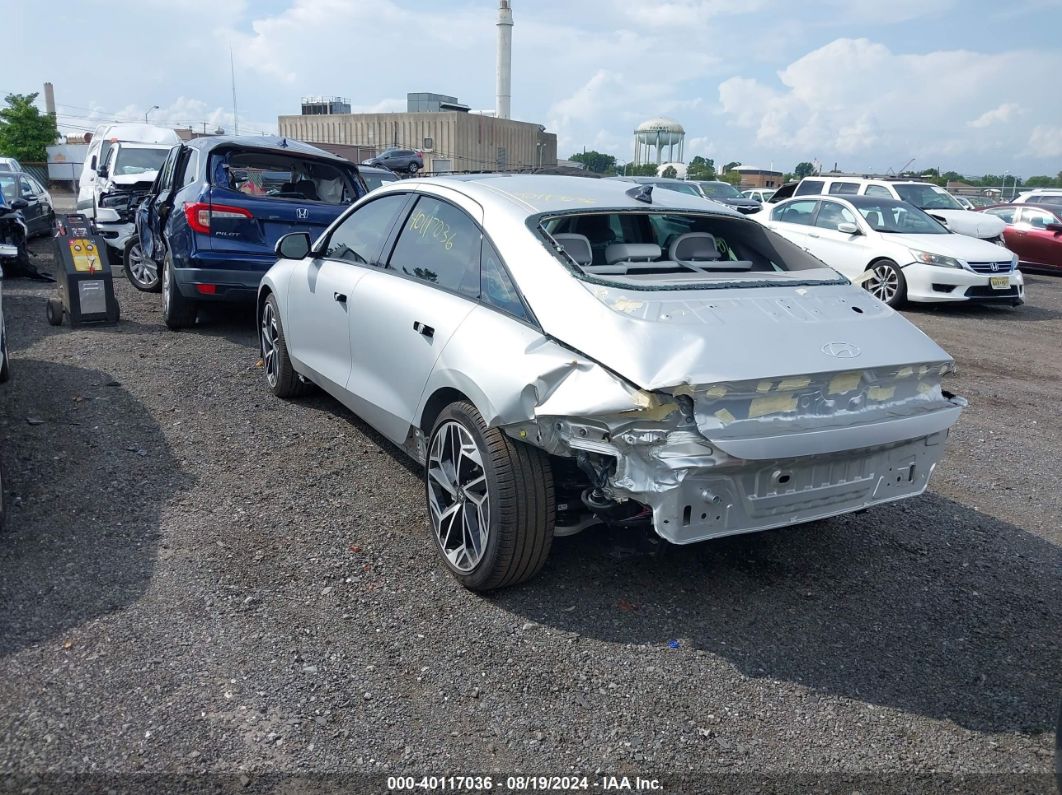 2024 HYUNDAI IONIQ 6 LIMITED Silver  Electric KMHM54AC1RA062920 photo #4