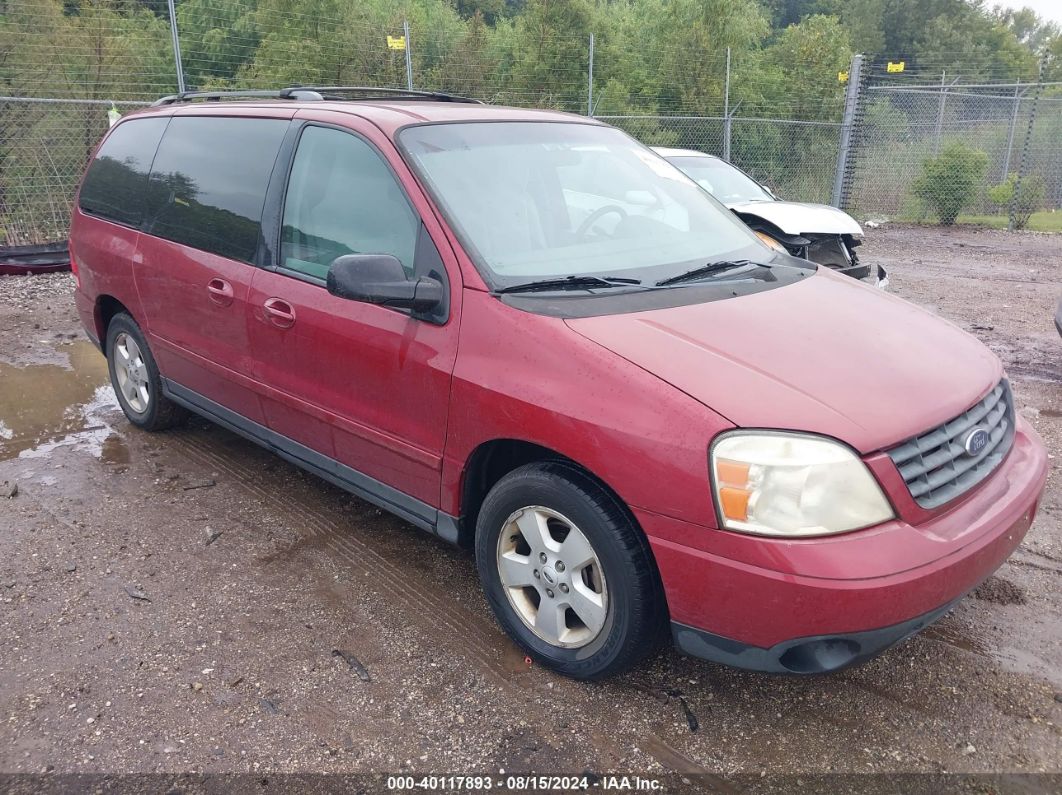 2005 FORD FREESTAR SES Red  Gasoline 2FMZA57675BA51394 photo #1