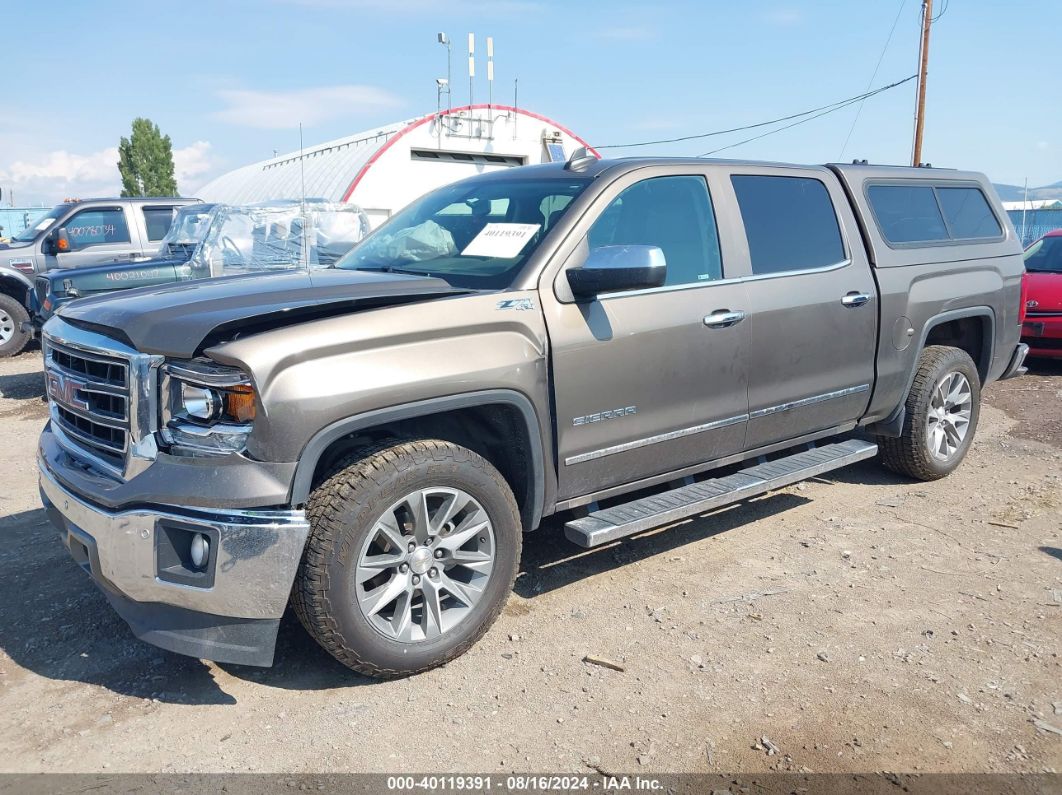 2015 GMC SIERRA K1500 SLT Brown  Gasoline 3GTU2VEC4FG248378 photo #3