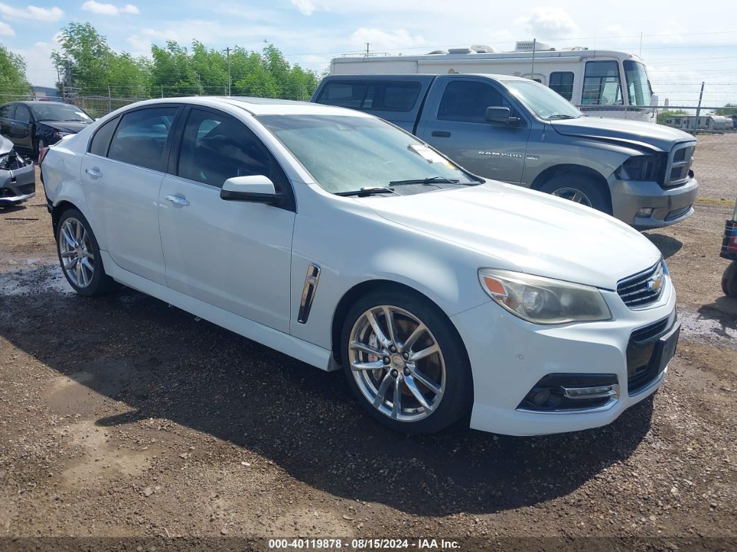 2014 CHEVROLET SS White  Gasoline 6G3F15RW4EL935090 photo #1