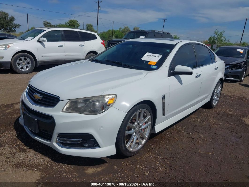 2014 CHEVROLET SS White  Gasoline 6G3F15RW4EL935090 photo #3