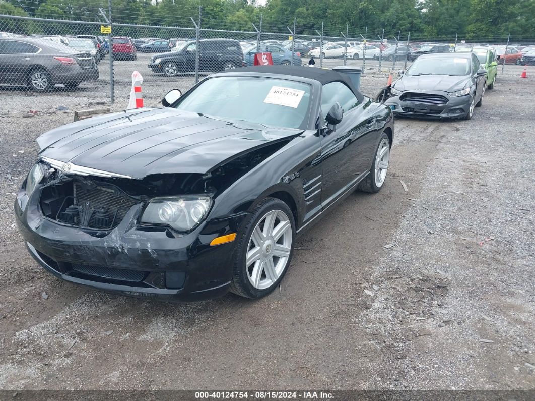 2005 CHRYSLER CROSSFIRE Black  Gasoline 1C3AN55L75X037233 photo #3