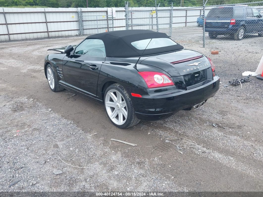 2005 CHRYSLER CROSSFIRE Black  Gasoline 1C3AN55L75X037233 photo #4