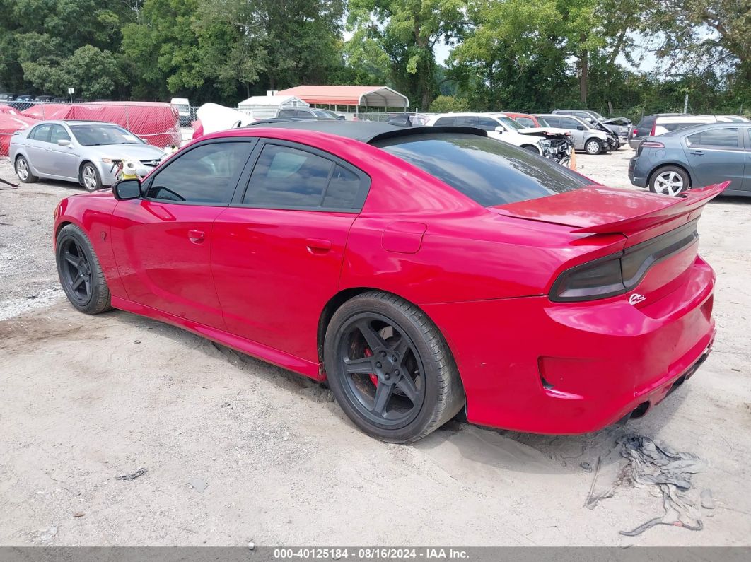 2016 DODGE CHARGER SRT HELLCAT Red  Gasoline 2C3CDXL98GH218654 photo #4