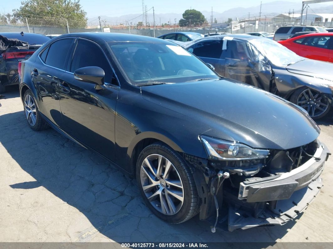 2020 LEXUS IS 300 Black  Gasoline JTHAA1D28L5105541 photo #1