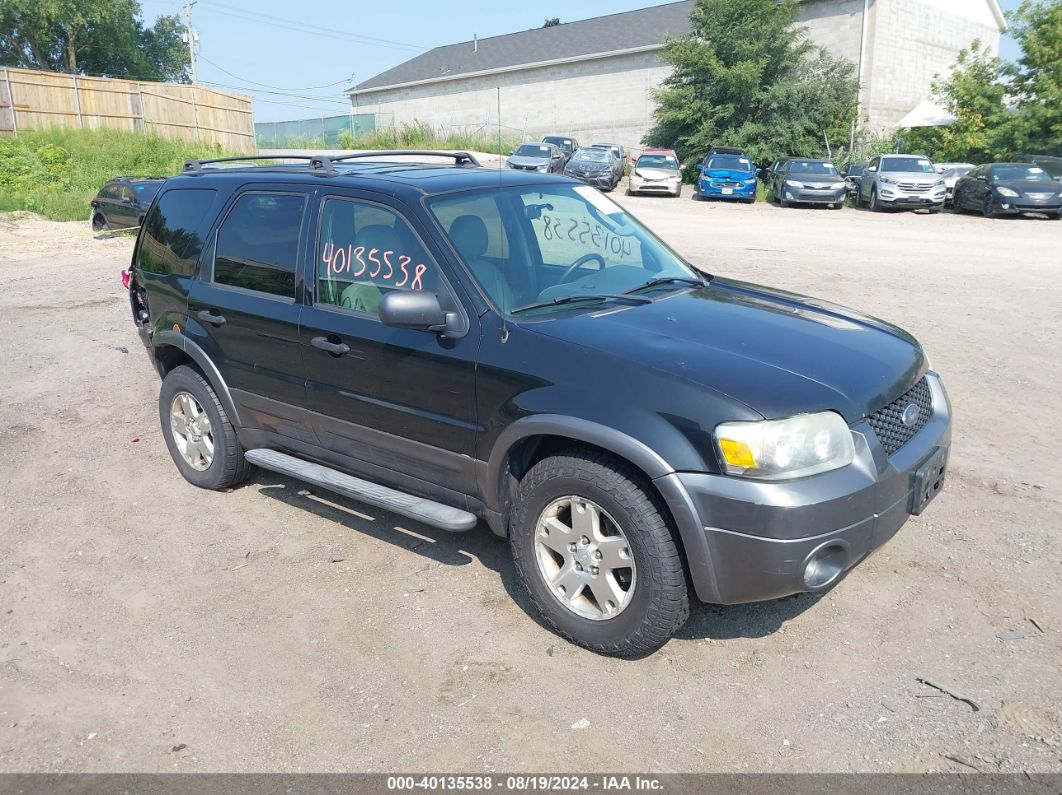 2006 FORD ESCAPE XLT/XLT SPORT Black  Gasoline 1FMYU93196KA18828 photo #1