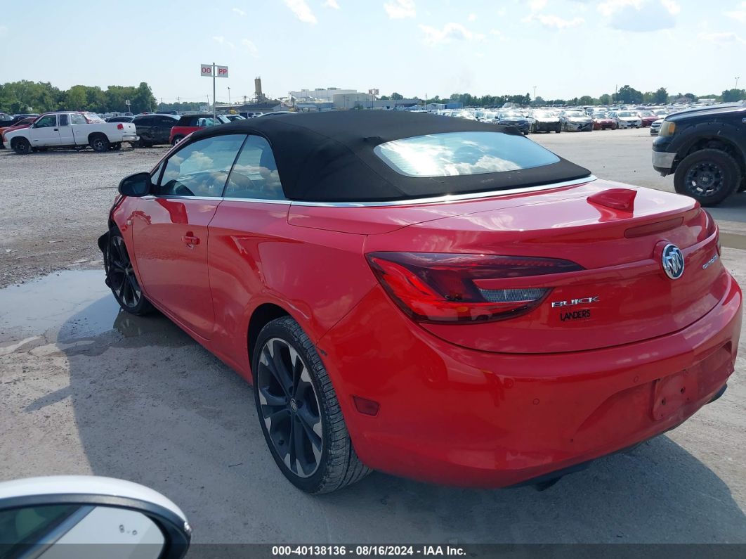 2017 BUICK CASCADA SPORT TOURING Red  Gasoline W04WJ3N51HG145199 photo #4