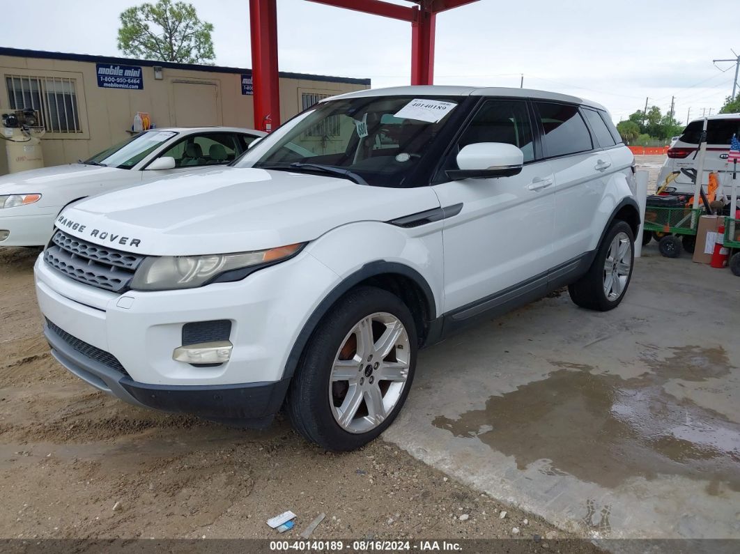 2012 LAND ROVER RANGE ROVER EVOQUE PURE PLUS White  Gasoline SALVR2BG9CH654866 photo #3