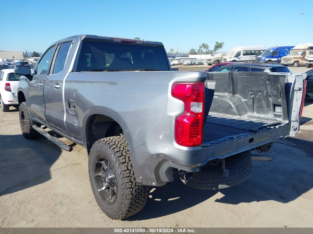 2020 CHEVROLET SILVERADO 1500 2WD DOUBLE CAB STANDARD BED LT Gray  Gasoline 1GCRWCEDXLZ164908 photo #4