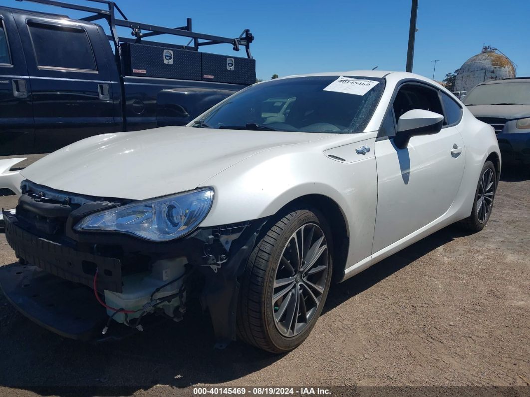 2013 SCION FR-S White  Gasoline JF1ZNAA16D2720120 photo #3