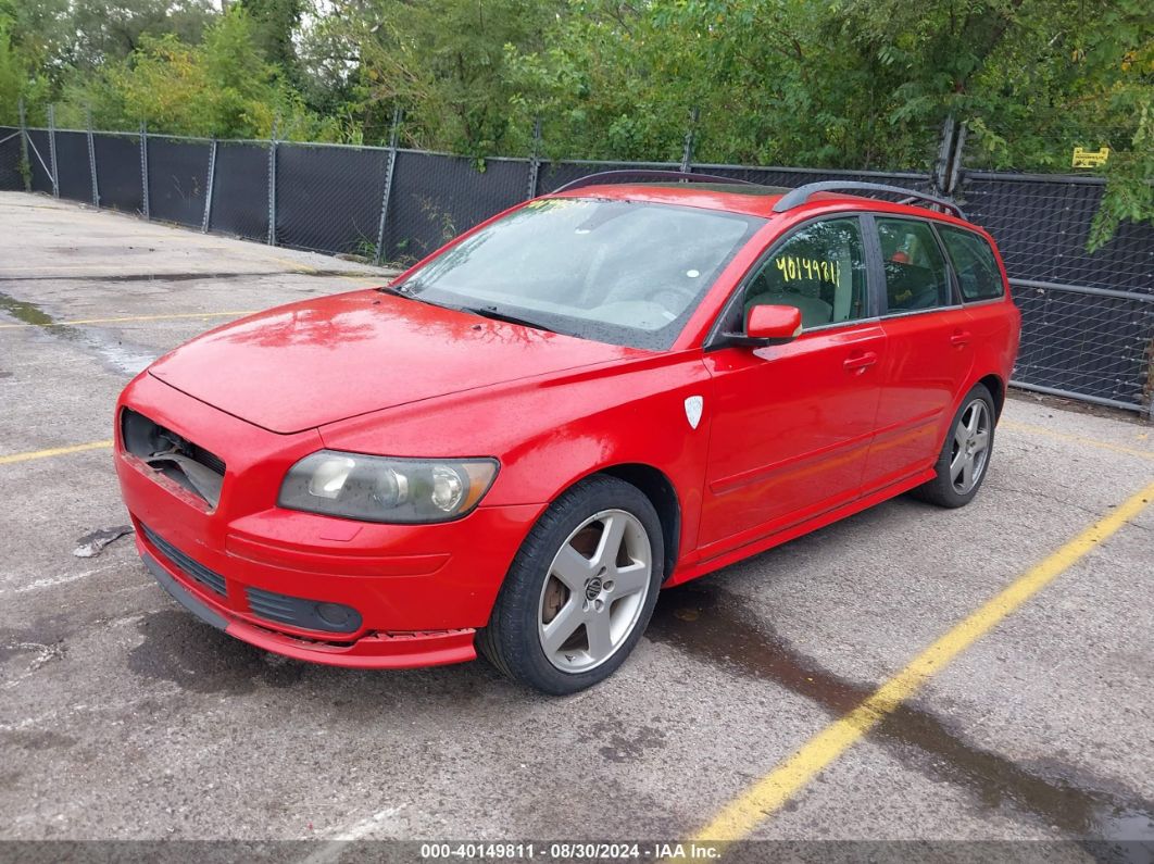 2005 VOLVO V50 T5/T5 AWD Red  Gasoline YV1MJ682252076266 photo #3