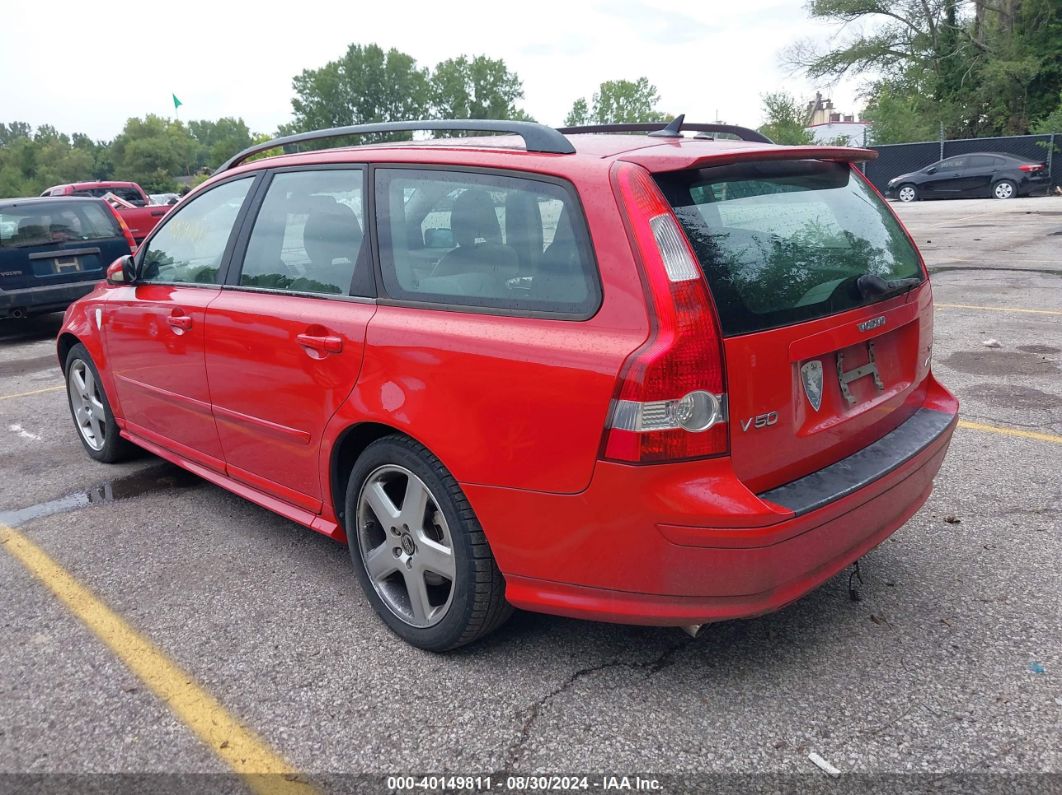 2005 VOLVO V50 T5/T5 AWD Red  Gasoline YV1MJ682252076266 photo #4