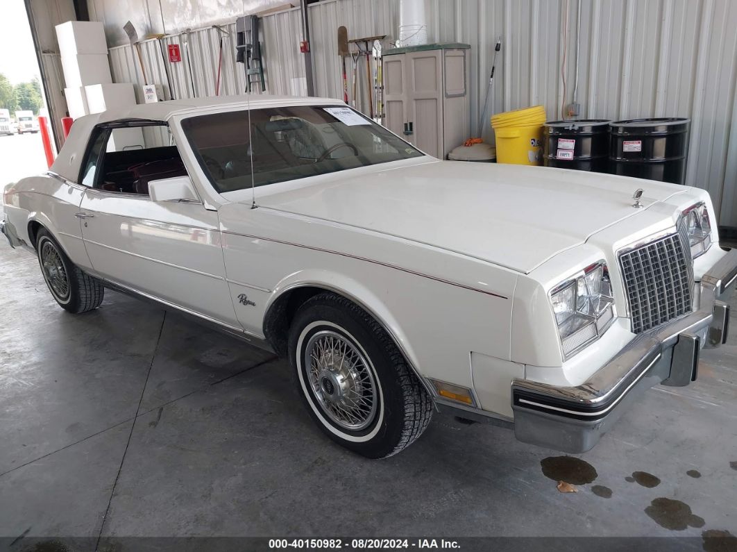 1983 BUICK RIVIERA White  Gasoline 1G4AZ67Y7DE413966 photo #1