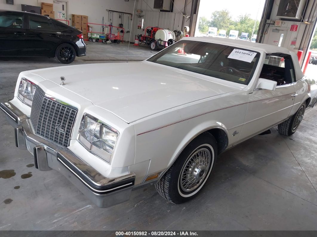 1983 BUICK RIVIERA White  Gasoline 1G4AZ67Y7DE413966 photo #3