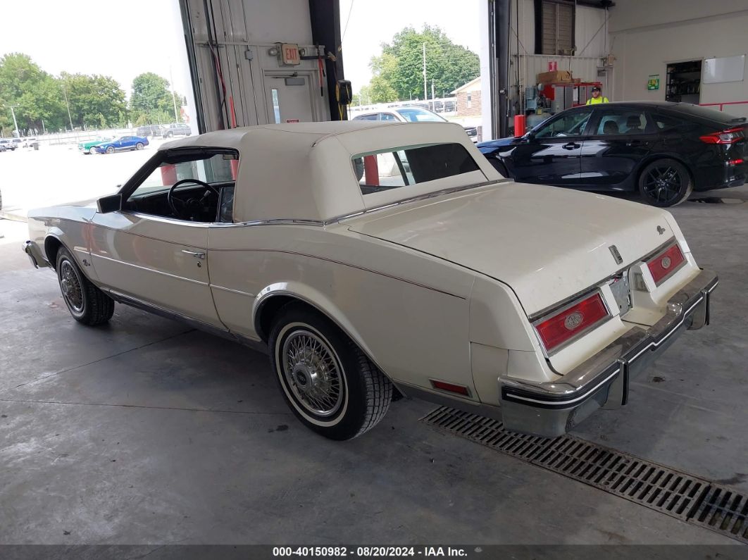 1983 BUICK RIVIERA White  Gasoline 1G4AZ67Y7DE413966 photo #4