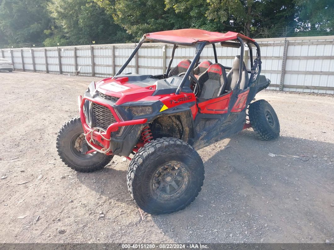 2020 POLARIS RZR XP 4 TURBO Red  Gasoline 3NSN4E92XLF794991 photo #3