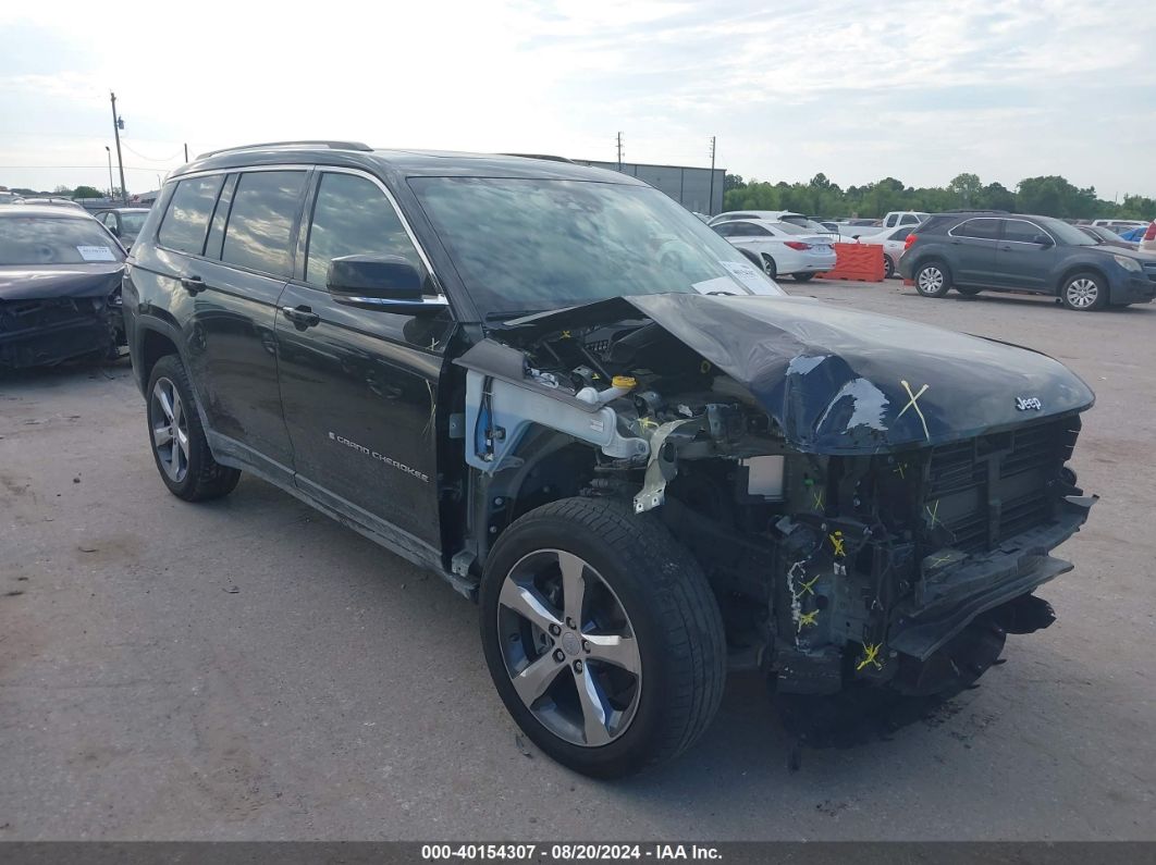 2021 JEEP GRAND CHEROKEE L LIMITED 4X2 Black  Gasoline 1C4RJJBG6M8115276 photo #1