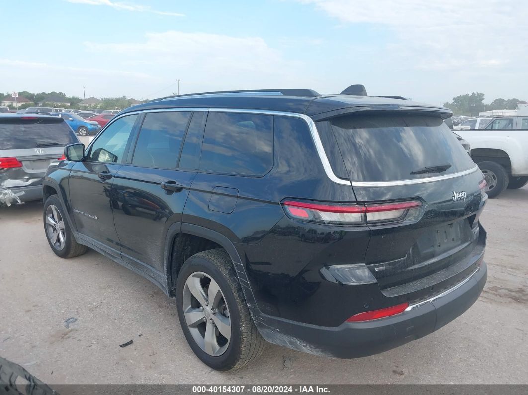 2021 JEEP GRAND CHEROKEE L LIMITED 4X2 Black  Gasoline 1C4RJJBG6M8115276 photo #4